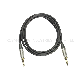 Guitar AV Cables Trasperent 1/4" Mono Gold Plated Plug Male to Male (FGC17)
