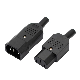 High Quality 10A Detachable Assembly Wiring Cord Power Plug IEC320 C14 Pair of Male Female Socket C13 Plug