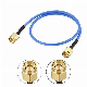  Low Price SMA St Plug to SMA St Plug for Rg405 Flexible Coaxial Cable