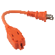  USA 2 Pins Indoor AC Power Extension Cord