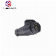  Black Round 12V 13 Pin Plug Electrical Trailer Adapter Wiring Plugs