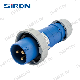 Siron H603 IP67 16A/32A Waterproof Mobile Electrical Insert Industrial Plug 3pin 4pin 5pin manufacturer