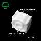  Ju White PP Large Male Luer End Stopper Female Luck Lock Stopper Luer Plug for Luer Hose Barb Fitting