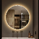 Hotel Bath Supplies CE/UL Certificated Bathroom Round Illuminated Salon Beauty LED Wall Backlit Mirror with Defogger manufacturer
