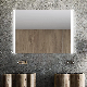 24"X36" Lighted Bathroom Mirror with Bluetooth Speaker, Wall Mounted HD Vanity Mirror, 6500K Front and Blacklit, Dimmable, Memory, Auto Defogging LED Mirror