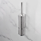  Wholesale Bathroom Accessories Stainless Steel Wall Mounted Toilet Brush Holder with Lid