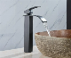  Black Deck Mounted Mixer Taps Brass Tap Single Handle Washing Basin Faucet for Bathroom