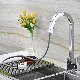  Hot Sale Stainless Steel Pull-out Kitchen Hot and Cold Square Faucet Tap