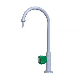 Elbow-Operated Deck Mounted Adjustable Cold/Hot Laboratory Water Faucet
