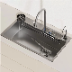 Sinkwholesale Price Modern Kitchen Designs Sink Kitchen 304 Stainless Steel Waterfall Sink