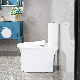 Ovs Cupc North America Bathroom Ceramic One Piece Wc Chinese Water Closet Luxury Sanitary Ware Standard Commode Black Toilets