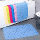 Bathtub Bathroom Shower Non Slip Waterproof Rectangular PVC Anti Slip Bath Mats with Drain Holes manufacturer