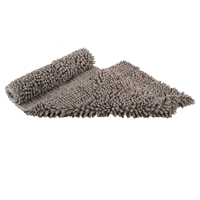 Super Soft Non-Slip Water Absorption Microfiber Chenille Mat for bathroom