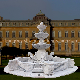  Basic Customization Hand-Carved White Marble Horse Yard Garden Fountain Marsillia Fountain