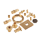  Hvs OEM ODM Hot Sell Small Brass Precision Copper CNC Turning Lathe Machined Parts