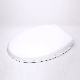  Round PP Toilet Lid Soft Close Half Wrapped Toilet Seat