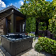  Black 5 Person Luxury Hot Tub Outdoor for Backyard SPA Massage Bathtub (SR816)