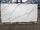 Polished Artificial Quartz Stone for Countertops/Vanity Tops/Hotel Design with Solid Calacatta Surface