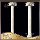 Luxury Interior Stone Marble Pillar Symbolized Roman Column for Villa Bluidling