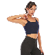  Women′s Tank Top Padded Sports Bra Running Workout Yoga Crop Top
