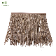  Gray Color Synthetic Roof Thatch China Manufactur Fireproof Artificial Palap Thatch