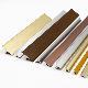 OEM Foshan Factory Free Sample Metal Transition Strips Aluminium T Shaped Tile Trim