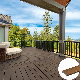 Weather Resistant Low Maintenance Solid Coextrusion WPC Wood Composite Decking