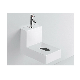 New Arrival Ceramic White Hand Wash Basin Vanity Sink Countertop Sink Vanities Basin Bathroom Sanitary Ware Sink Basin Wall Hung Holder manufacturer