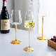  Wholesale Luxury 550ml 18.5oz Custom Crystal Champagne Glasses Lead Free Crystal Glass Burgundy Goblet Wedding Wine Glass for Drinking