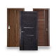 Internal Acoustic Wooden Door Laminated MDF Wood Entry Room Door for Apartment, Hotel, Hospital, School