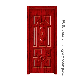 Classic Mahogany Door Panel Melamine Door Skin 07 Red 2150*920*3