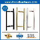 Stainless Steel Decorative Commercial Door Accessories Lock Back to Back Handle Bathroom Shower T Bar Tube Sliding Double Side Hardware Glass Door Pull Handle