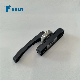 Zinc and Aluminium Alloy Sliding Window Lock - Crescent Shaped Design