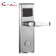 Security Stainless Steel Door handle Mortise Electronic Smart Key Card Hotel Door Lock