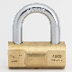 Hammer Lock Brass Padlock Heavy Duty Solid Brass Security Padlock Double Locking