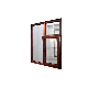  China Good Wood Windows Wood-Basement-Windows Select Wooden Windows and Doors