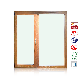  Ha100 European Standard Energy Saving Double Glazed Slide Window Casement Hurricane Impact Passive Aluminium Glass Sliding Window