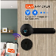  Smart Fingerprint Door Handle Electronic Drive Lock Easy Installation Door Lock (YDDL-0050)