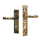 Manufacturers Leopard Print Brass Interior Interior Door Handle Door Lock