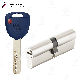  High Security Telescopic Pin Anti Tear Anti Saw Brass Emergency Double Clutch Door Locks Cylinder