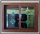  High Quality Woodgrain PVC/UPVC Sliding Window