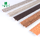  China Manufacturer Wood Grain Decorative PVC Plastic Flooring Wall Skirting Board