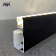  Aluminum LED Skirtinglighting Skirting Aluminum Base Board50mm Height up Lighting 3 Colors in Stock/Aluminum Manu