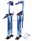 Aluminum Tool Stilts 24"-40" Inch Adjustable Height Drywall Stilt for Taping Painting Painter Red Silver Blue