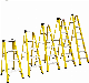 Top Quality Step Components Single-Sided Safety Fiberglass Ladder