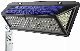  Solar Lights Patio Wall Light Fixture 118 LEDs Solar Motion Sensor Lights Glass Layer Outdoor Security Lights Waterproof 3 Side Solar Lights Dust to Dawn