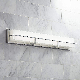  Jlw-1833 Modern Hardwired LED Chrome Wall Light with White Glass Diffuser