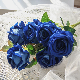 Artificial Plants Indoor Roses Artificial Plants Outdoor Artificial Flowers Roses Floral Wedding Bouquet Party Home Decor for Wedding