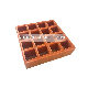 Composite FRP GRP Anti-slip/Concave / Grit Fiberglass Mesh Pultruded Bar Grating