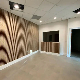  Modern Acoustic Anti Sound Absorption Wood Slat Polyester Fiber Wall Panel